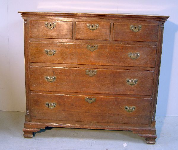 Early 19th century oak chest