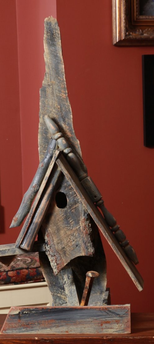 Very Unique Artisan-made Birdhouse (1 of 1)