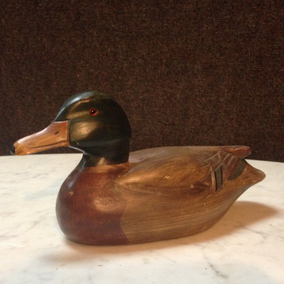 Mallard Duck Decoy Handmade (1 of 5)