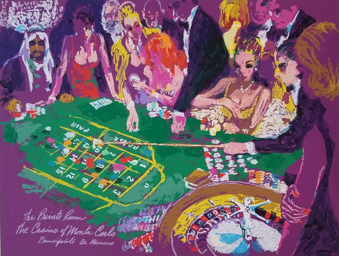 LeRoy Neiman Salle Privee Monte Carlo with Book (1 of 8)