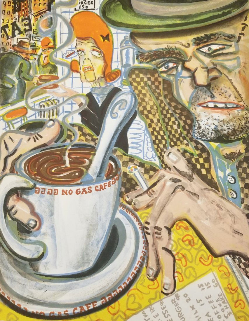 Red Grooms No Gas Cafe (1 of 4)