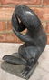 Inuit Seal and Fish Statue - 3