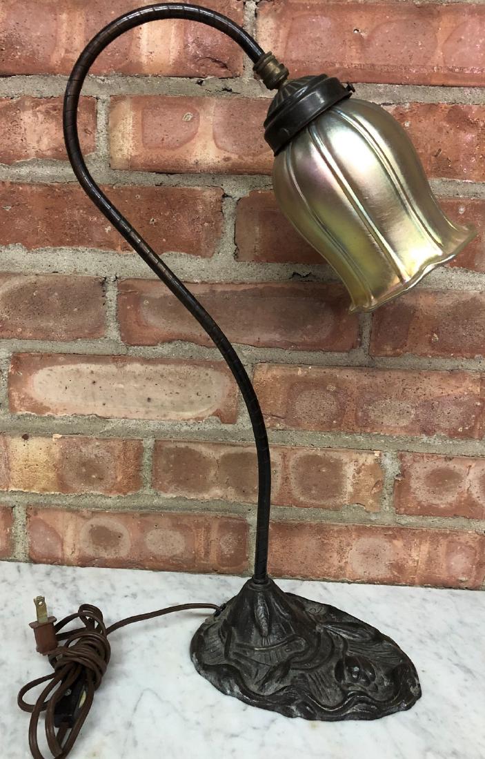 Tiffany Style Tulip Desk Lamp (1 of 7)