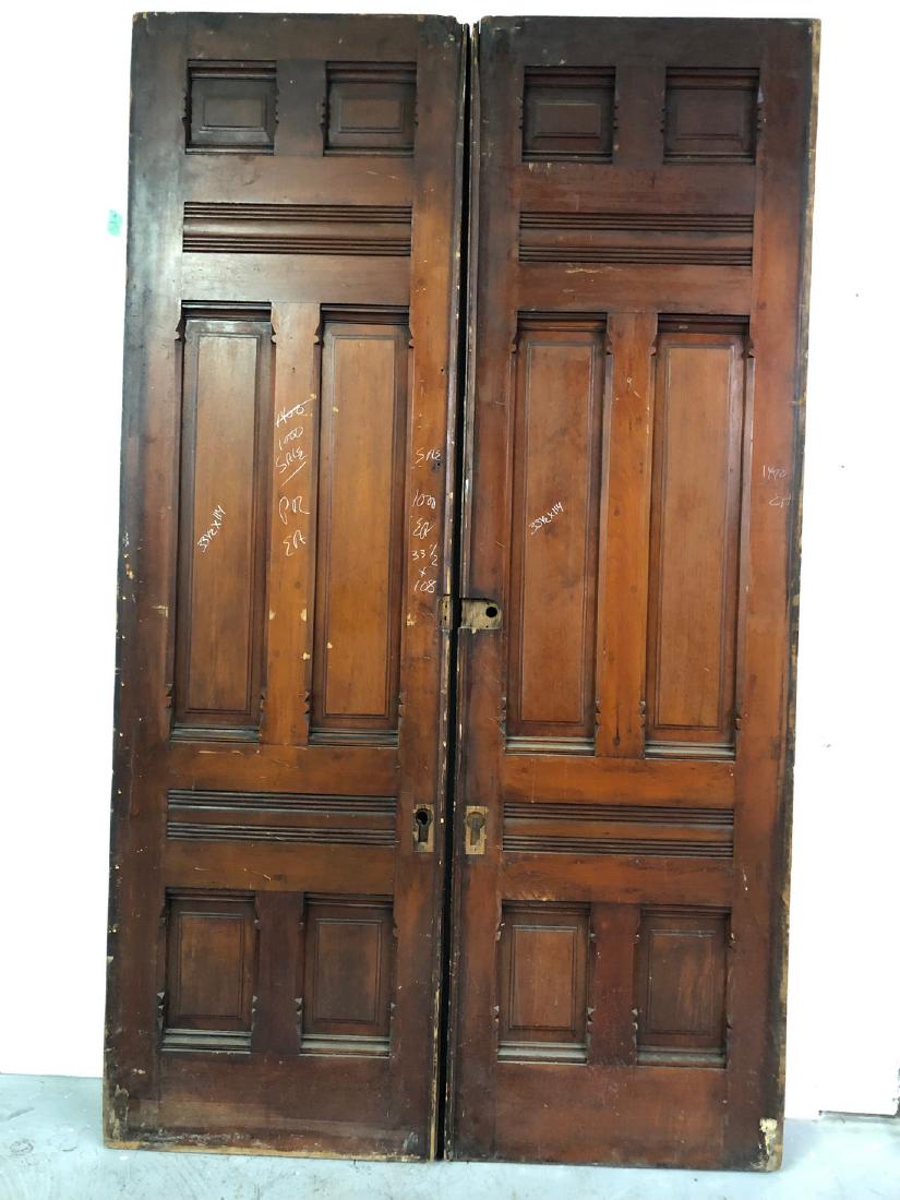 Vintage Americana And Victorian Pocket Doors Prices 61 Auction
