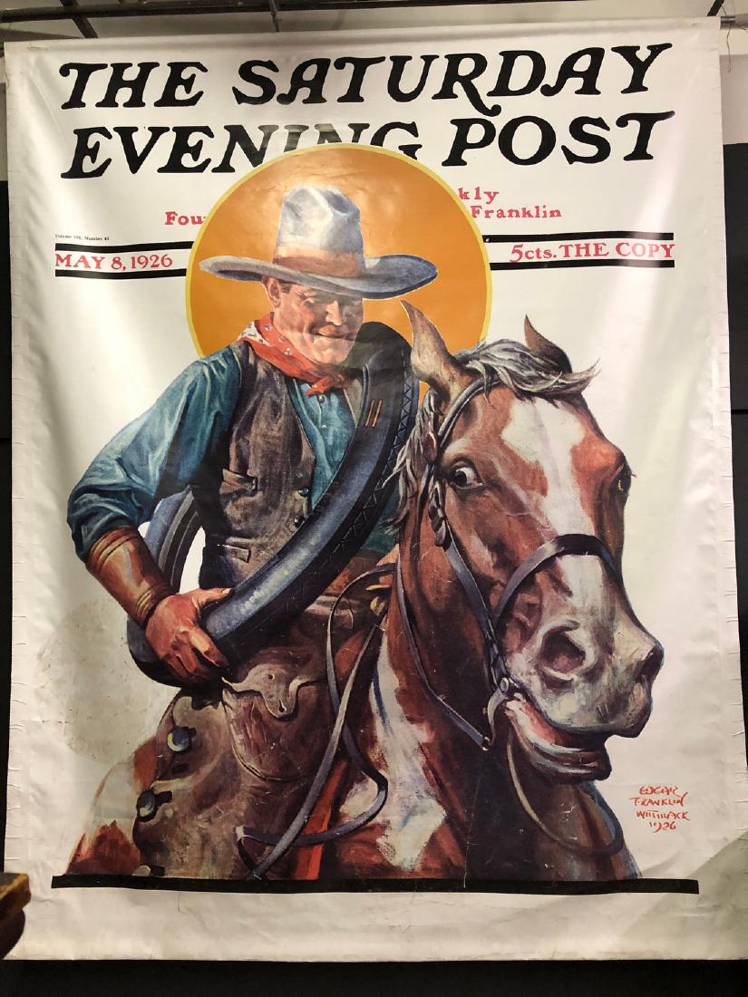 General Store Advertising Banner for Saturday Evening (1 of 6)