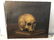 Early 19th C Skull on Book oil on canvas