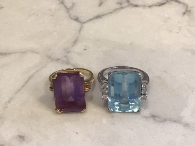 Collection 18k 14k Gemstone Rings (1 of 1)