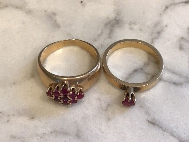 Collection 14k gold rings 6.6 dwt (1 of 1)