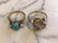 Collection of 14k Gold Rings, Turquoise and Freshwater