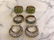 Collection of 14k Gold Hoop Earrings, Diamond, Emerald,