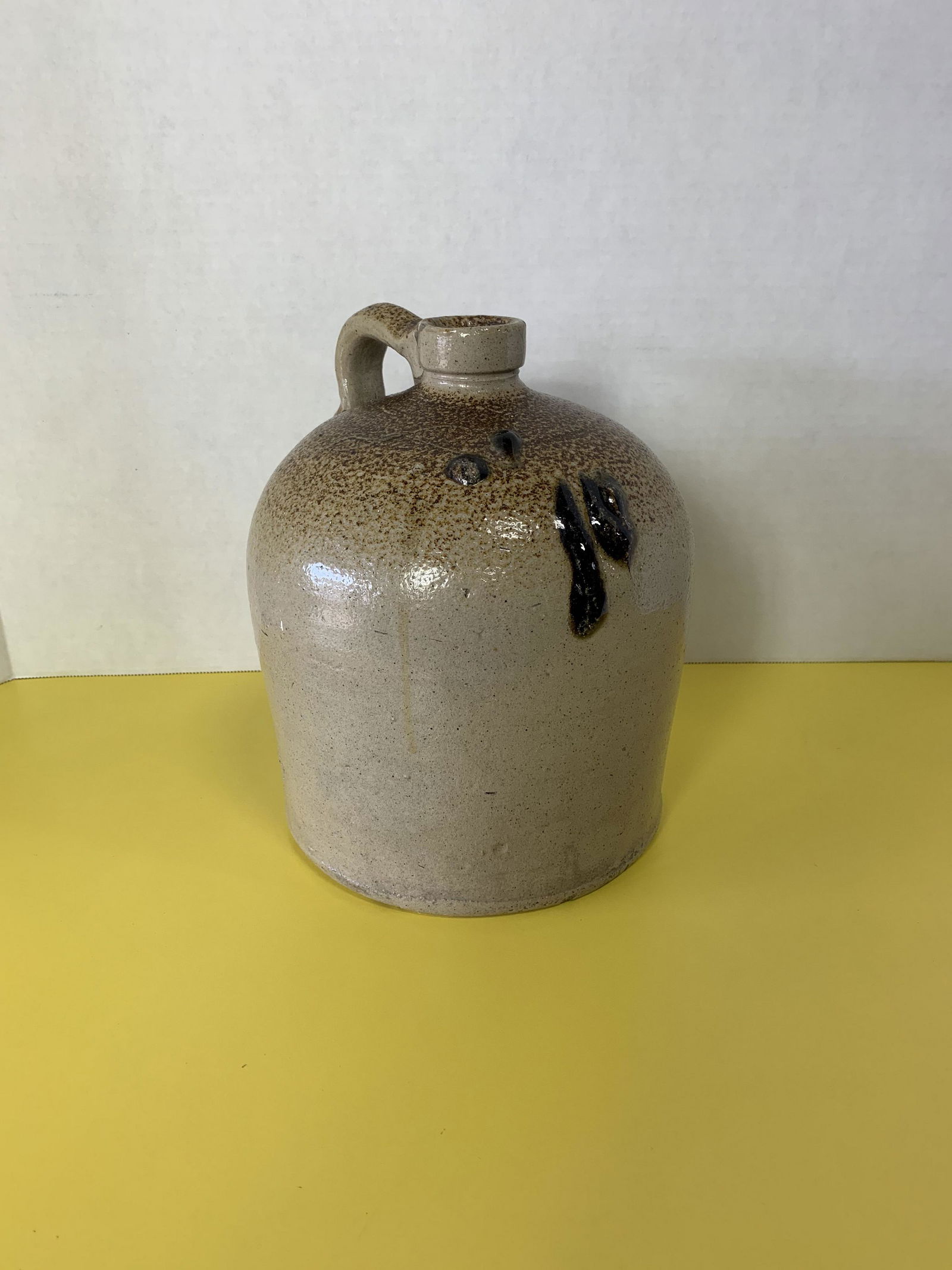 Primitive American Jug Cobalt Drip (1 of 3)