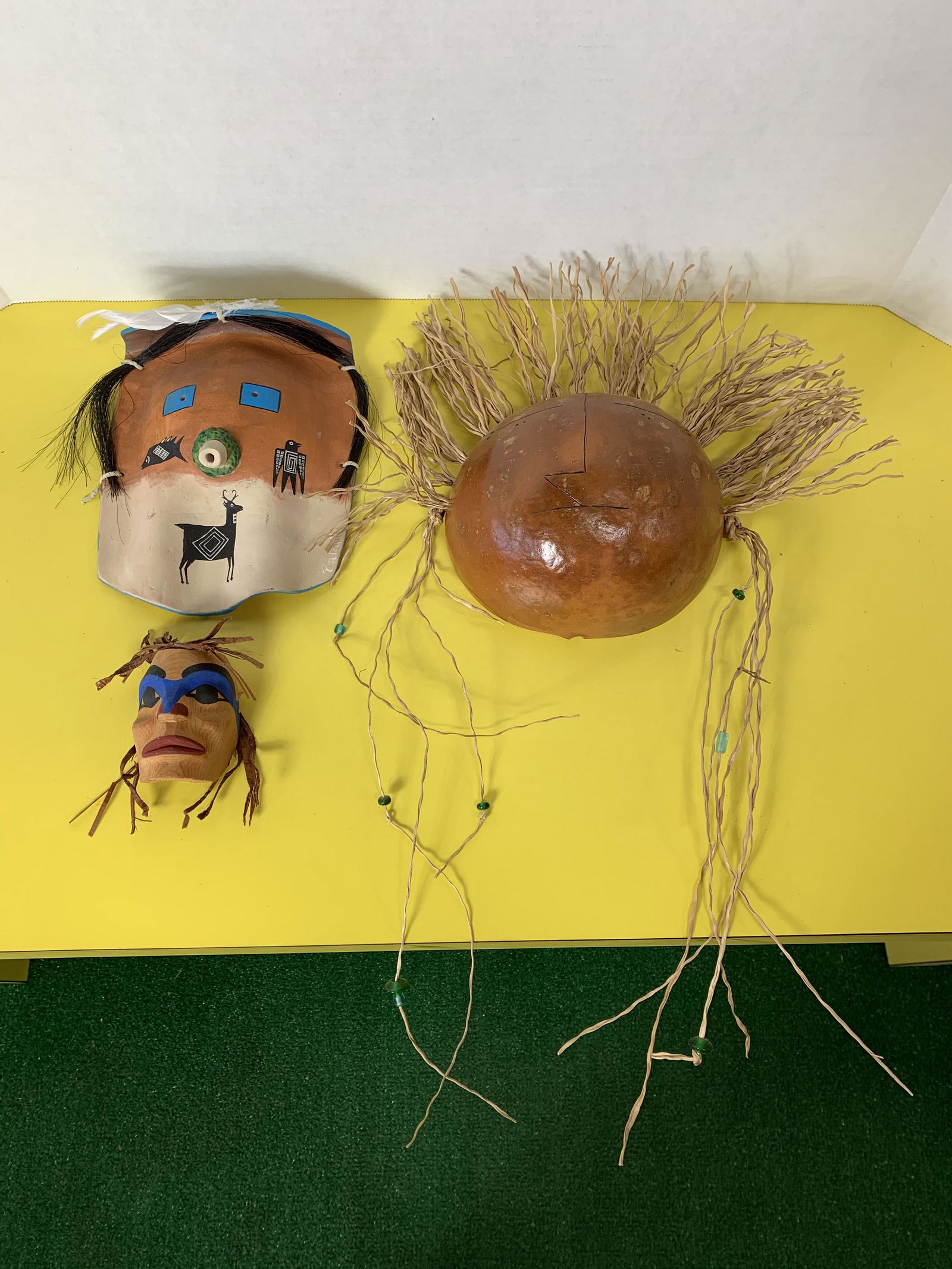 Collection of 3 Masks including Joe Bolton, Rita (1 of 8)