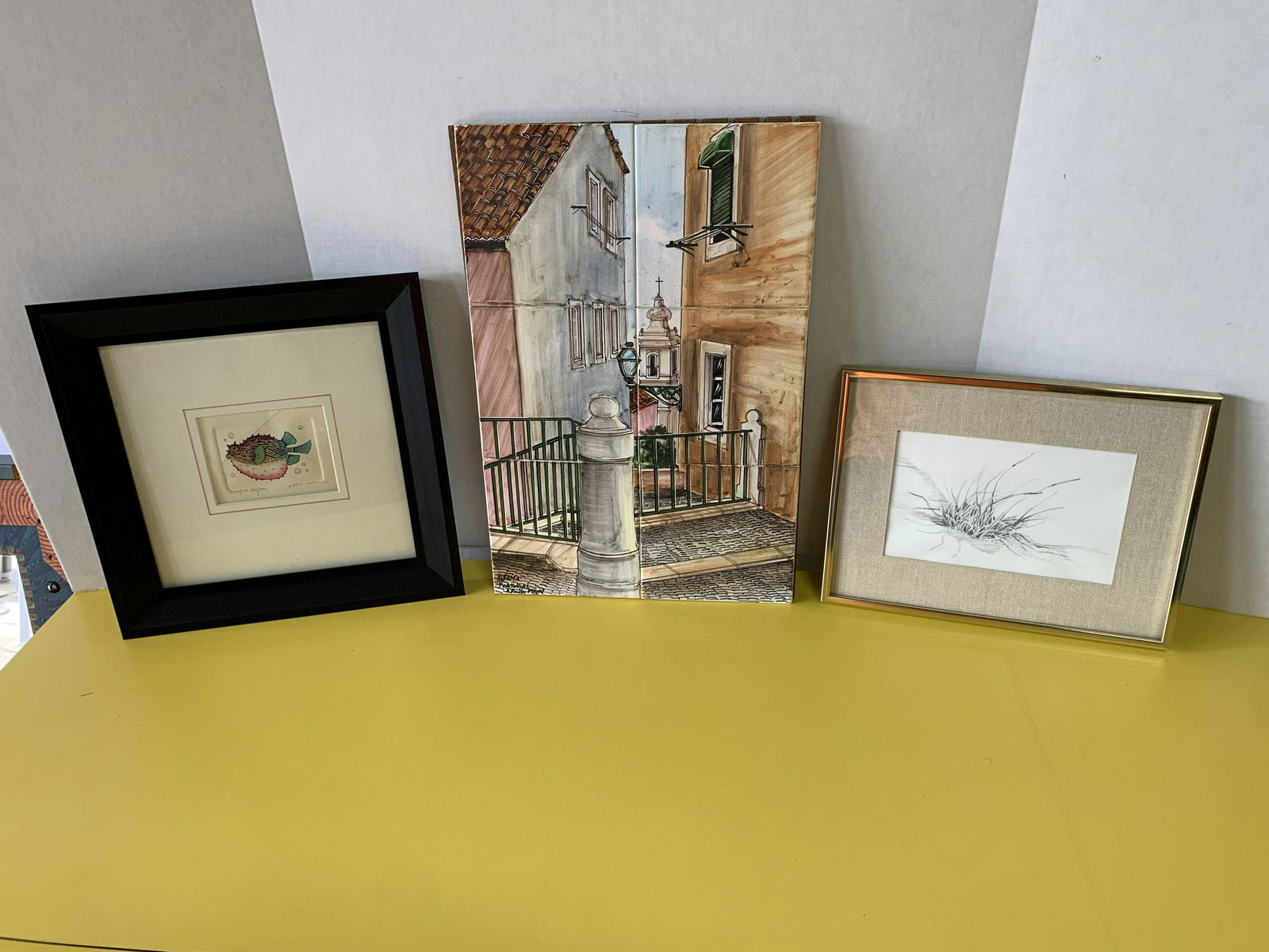 Collection 3 Pieces of Signed Artwork Rathburn, Paula (1 of 5)