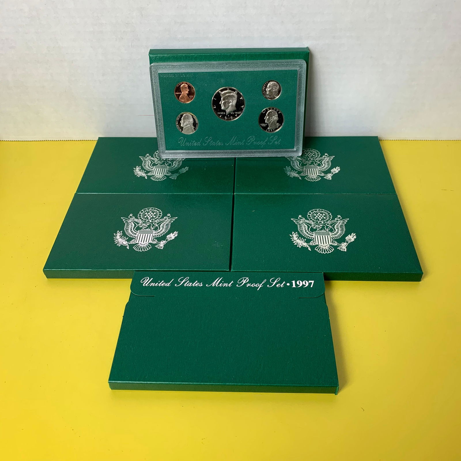 Lot 6 1997 United States Mint Proof Sets (1 of 3)