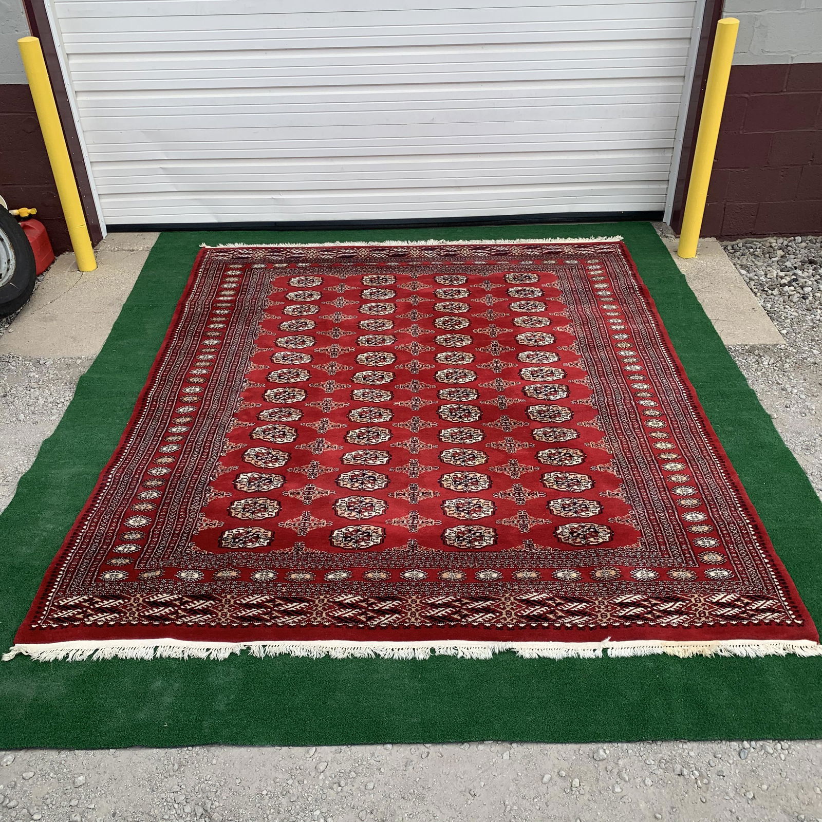 Bokhara Oriental Rug Hand Woven (1 of 5)
