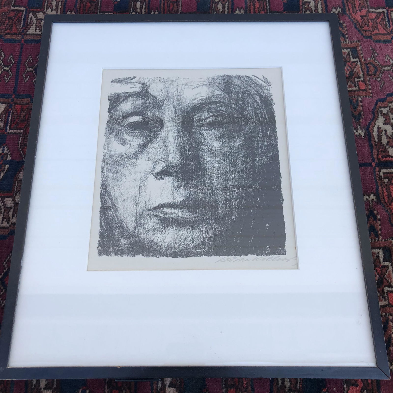 Kathe Kollwitz Self Portrait signed/numbered Lithograph (1 of 11)