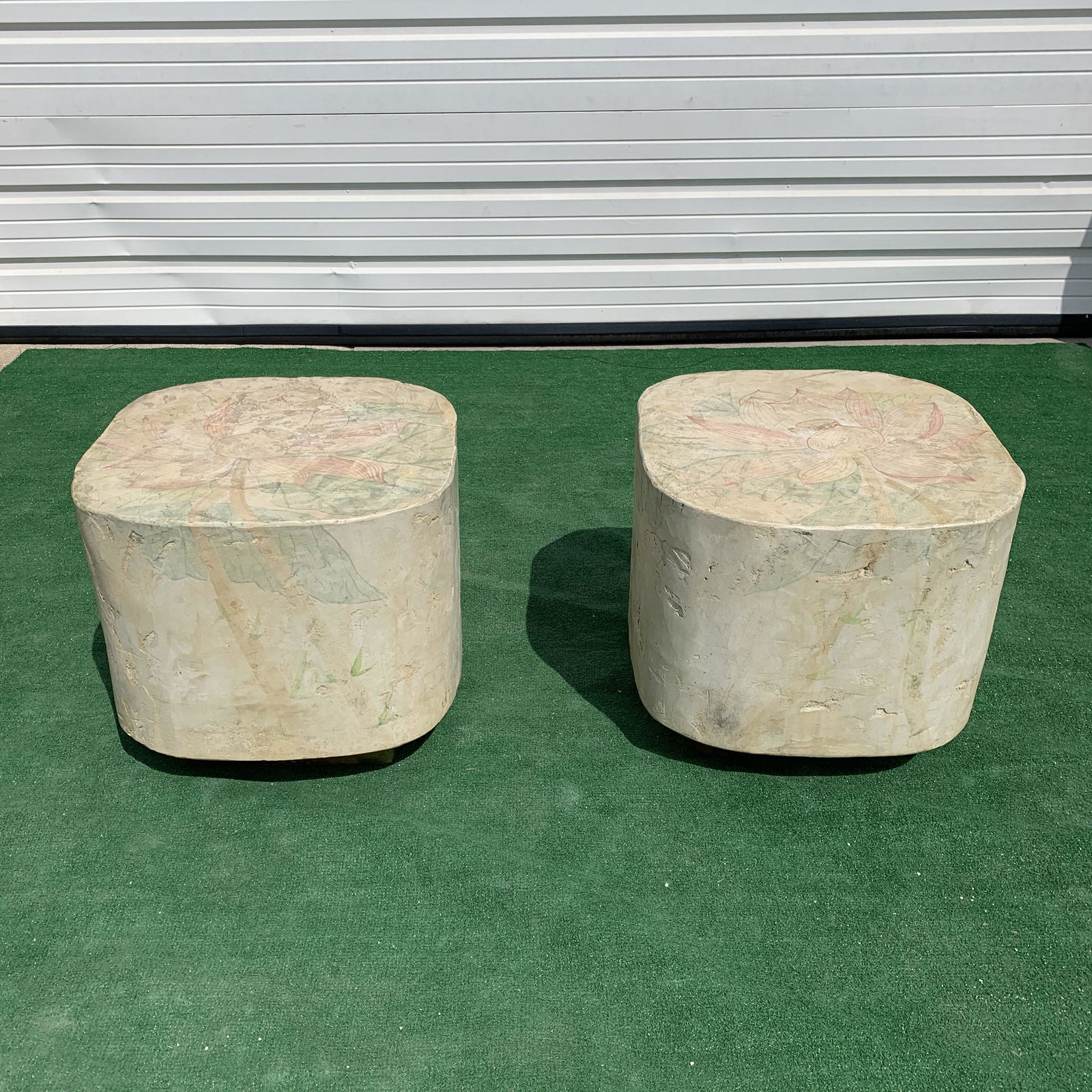 Post Modern End Tables In the Manner of Karl Springer (1 of 7)