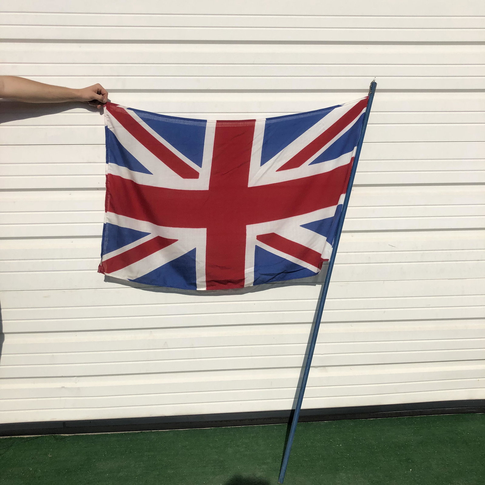 British Flag: 65in tall x 44in long flag