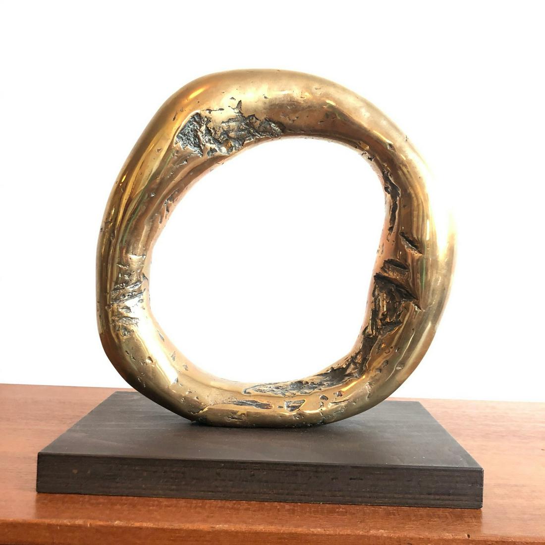 Signed Zhou Brothers Brass & Bronze "Ring of Life" (1 of 12)