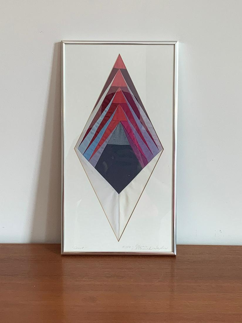 Quilt Textile "Comet" by Maria McCormick-Snyder (1 of 5)