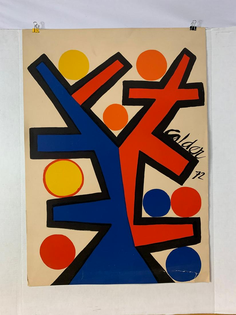 Signed Dated Alexander Calder Lithograph (1 of 7)