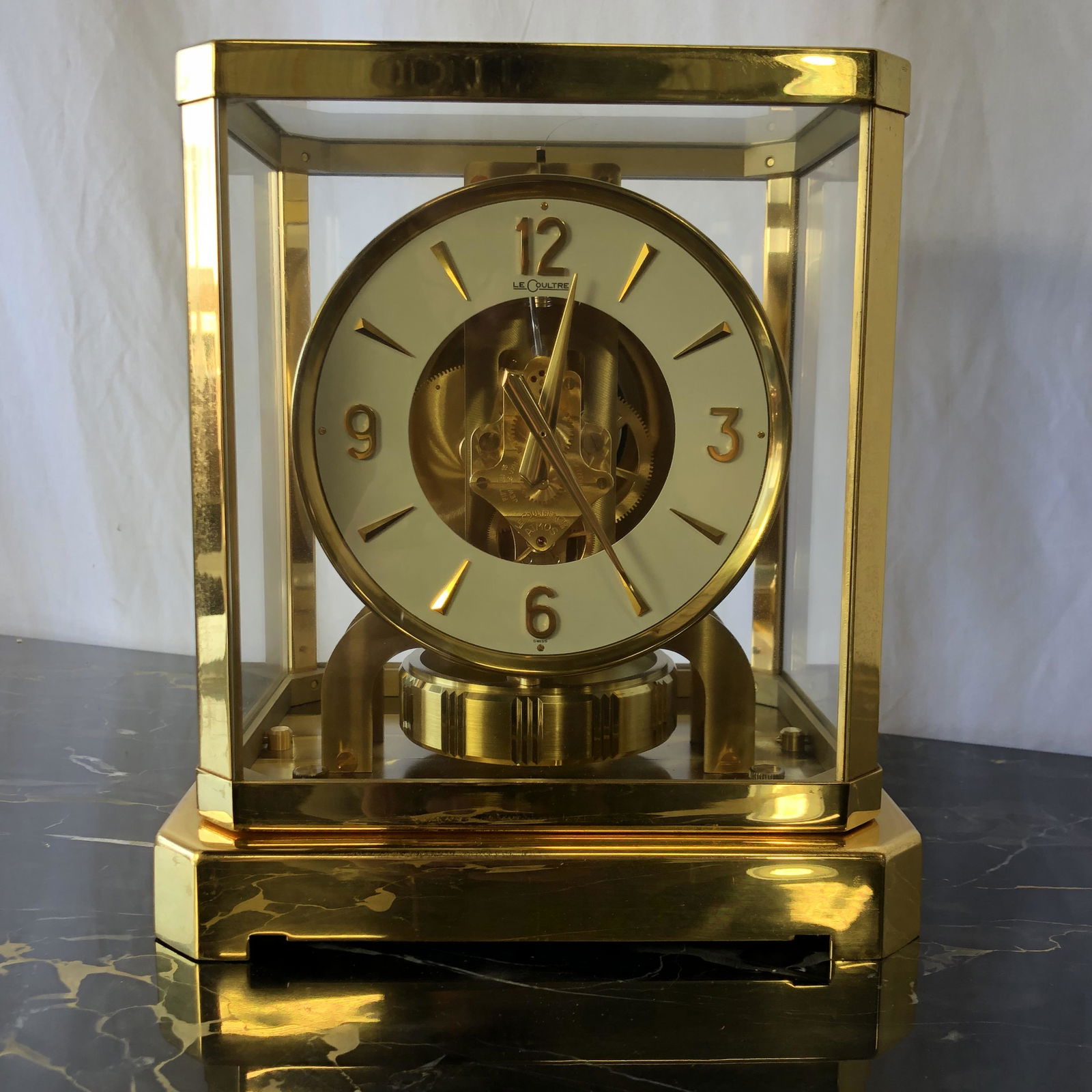 Swiss Le Coultre Clock (1 of 7)