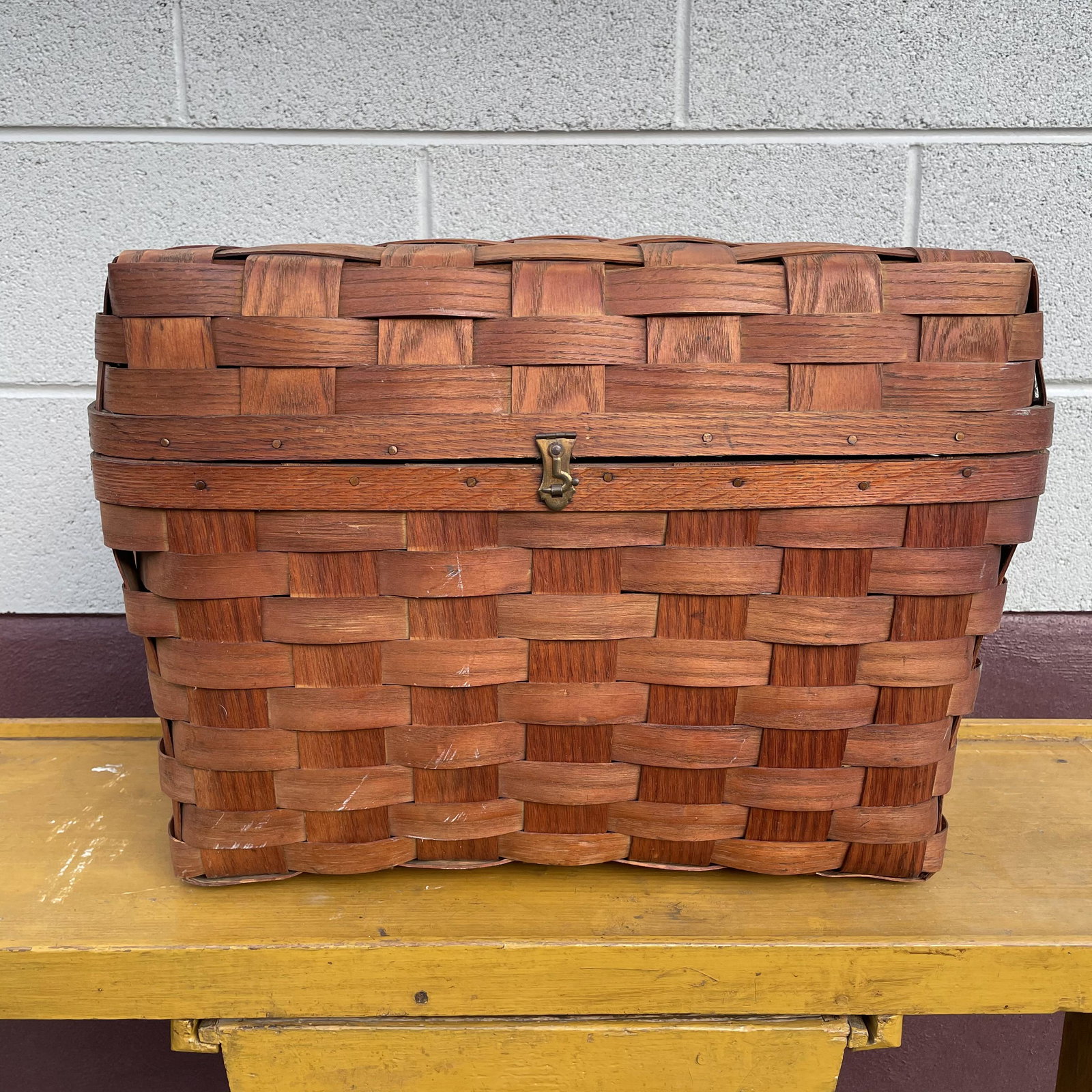 French Picnic basket: 19in x 14in x 10in - In-house shipping
