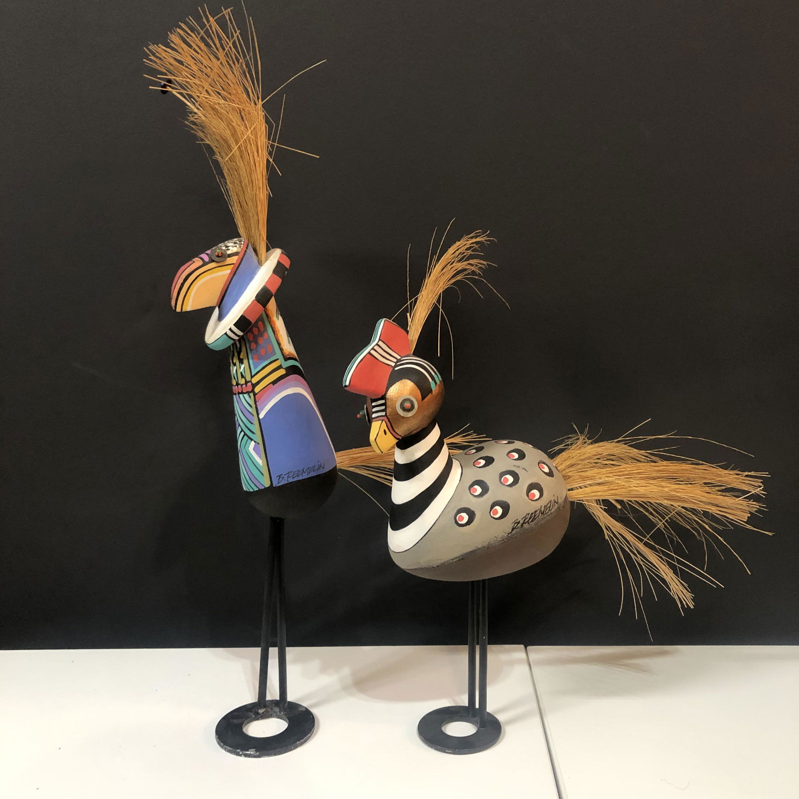 Post Modern Folk Art Birds (1 of 5)