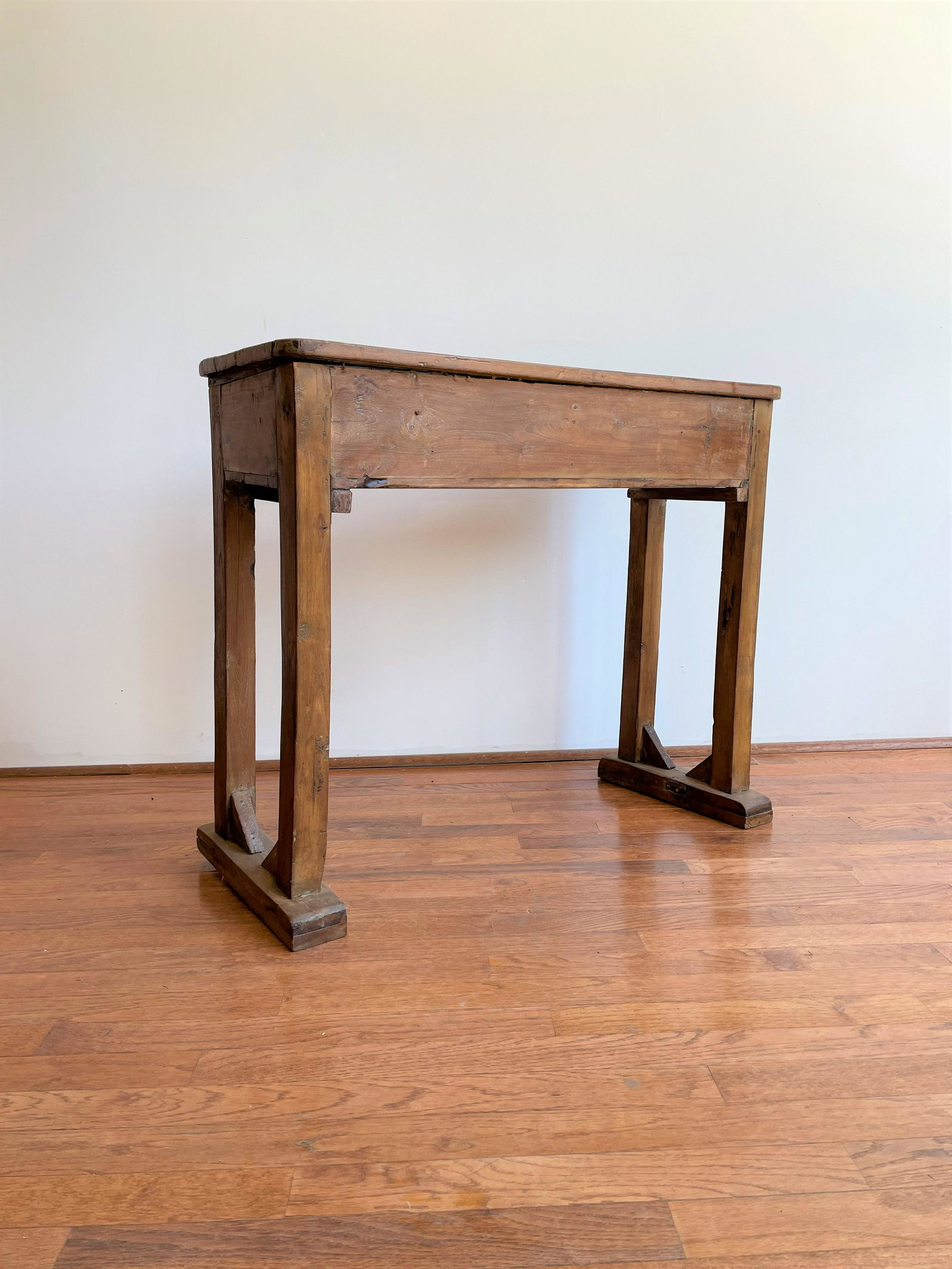 Primitive European School Desk Console (1 of 7)