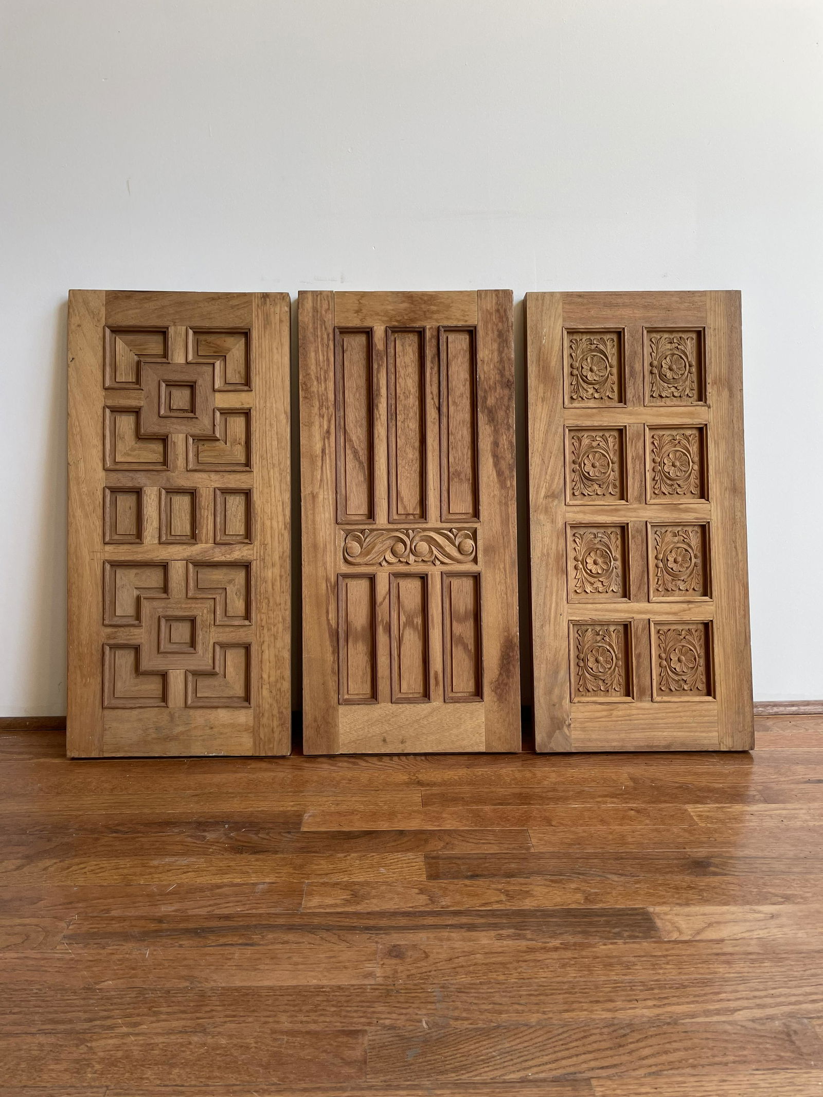 Rare Set 3 Salesman Sample Architectural Door Panels (1 of 4)