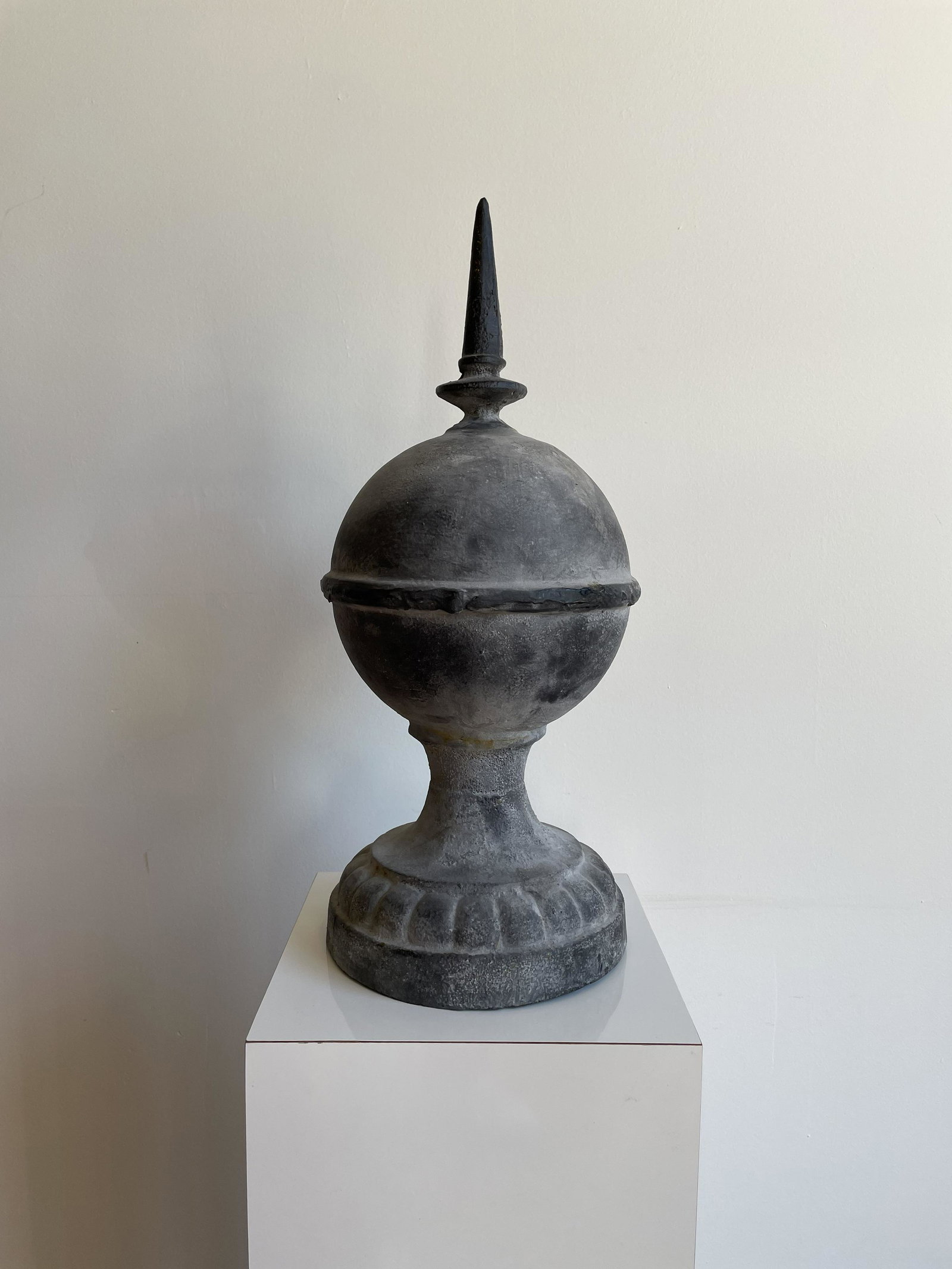 Cast Iron Lightening Rod #2: 20in T x 8in W
