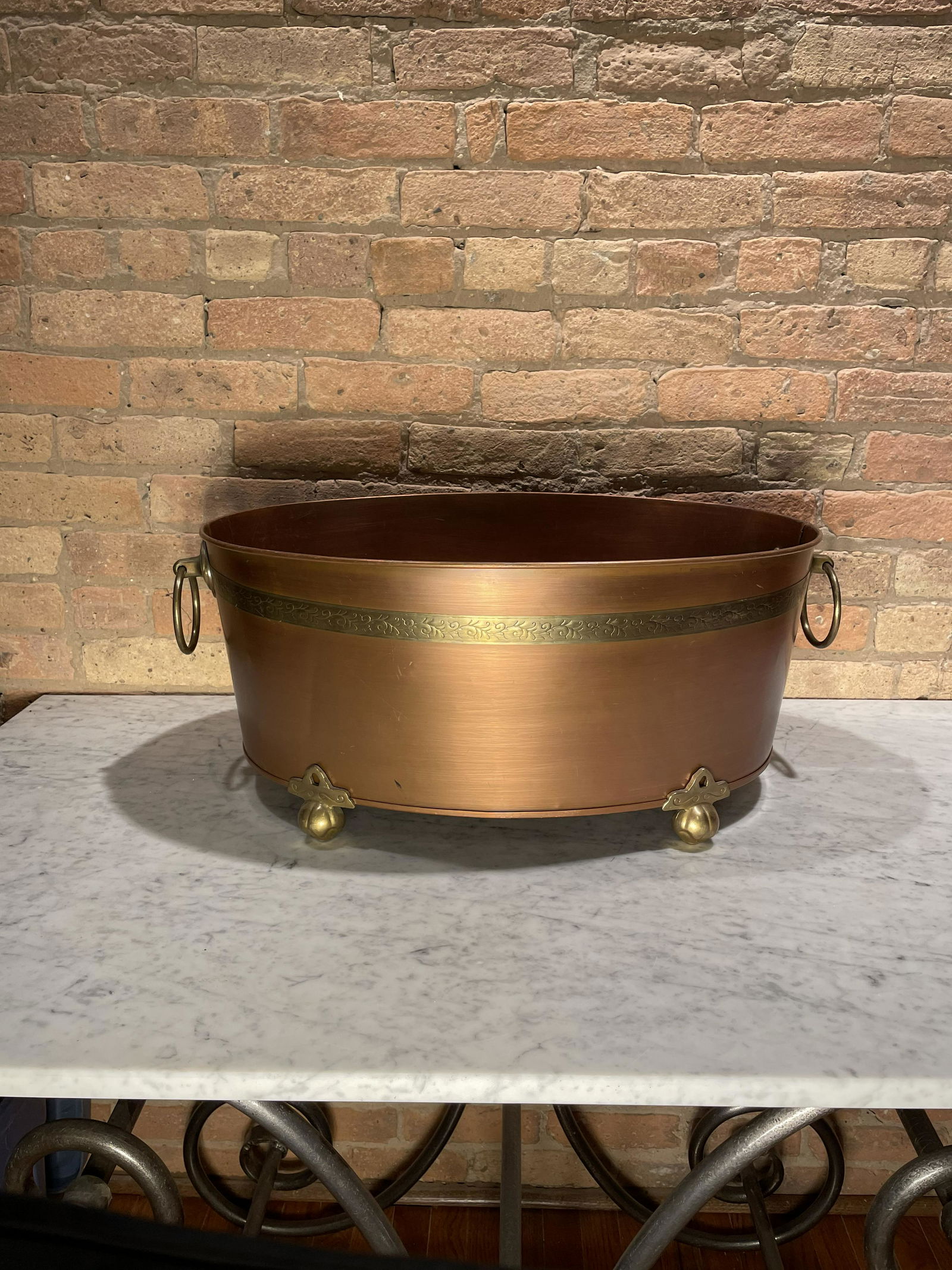 Copper & Brass Planter (1 of 5)