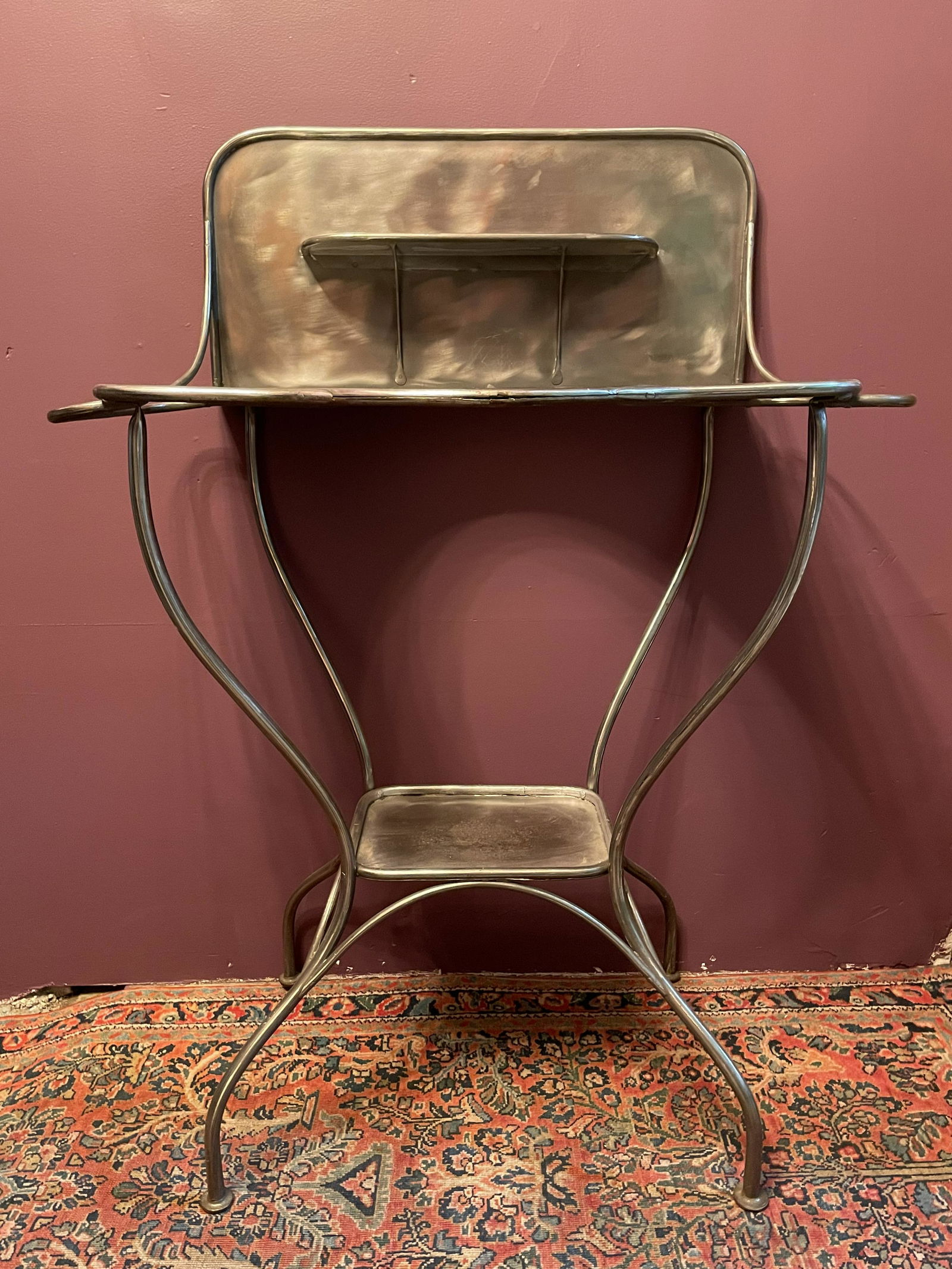 Early 20th C. Industrial Metal Wash Stand (1 of 5)