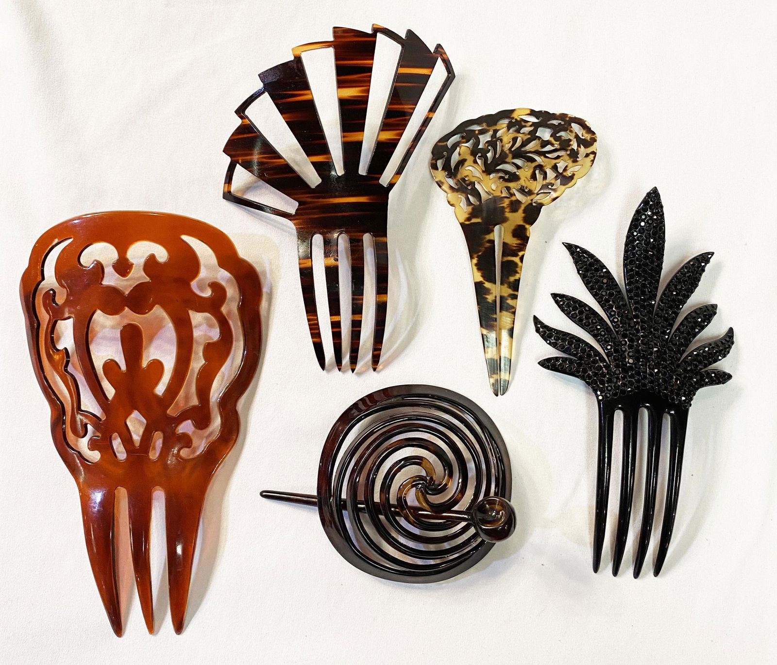 Collection Victorian Hair Combs Gibson Girl (1 of 2)