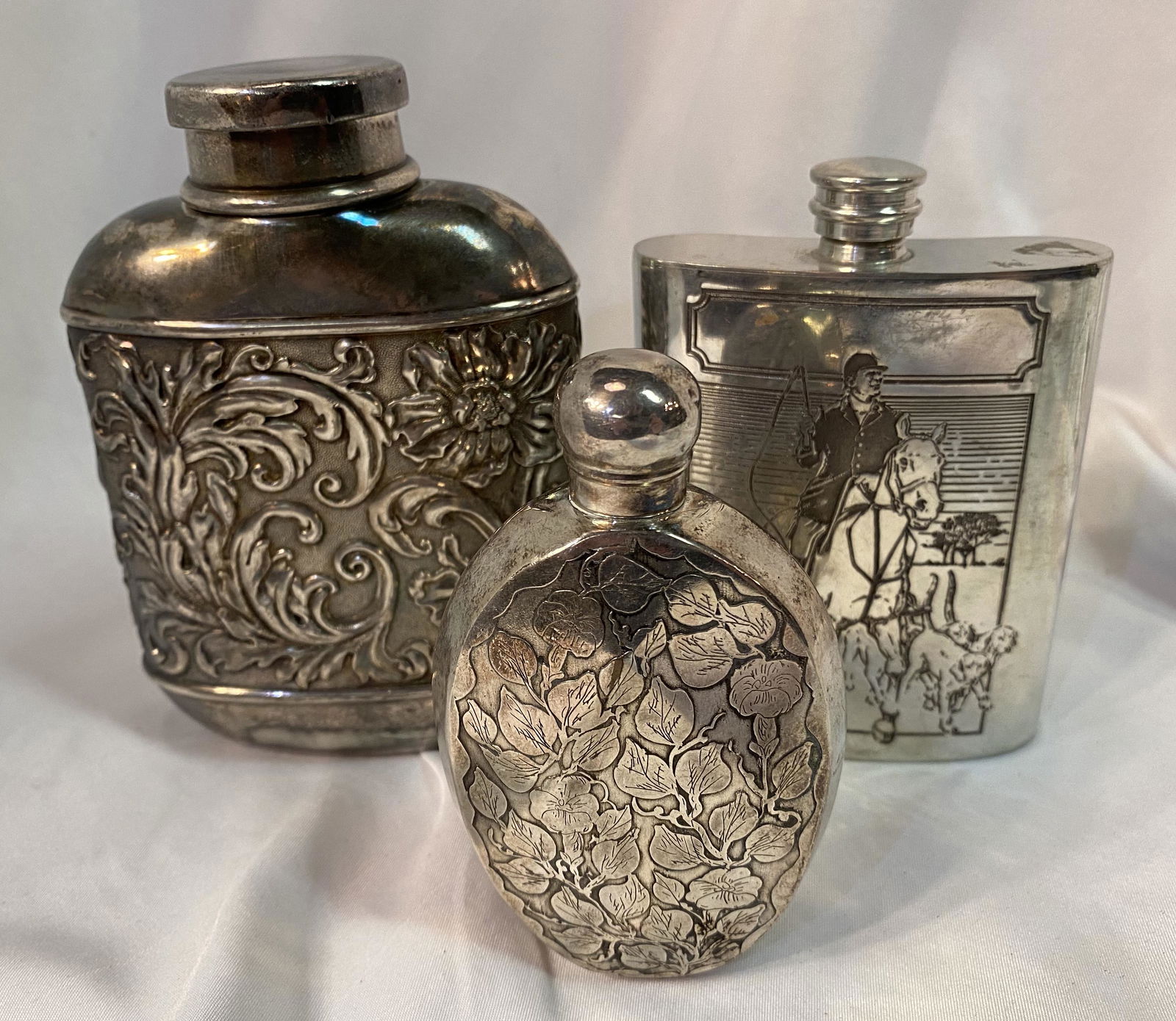 Collection Early 20th C Flasks (1 of 2)
