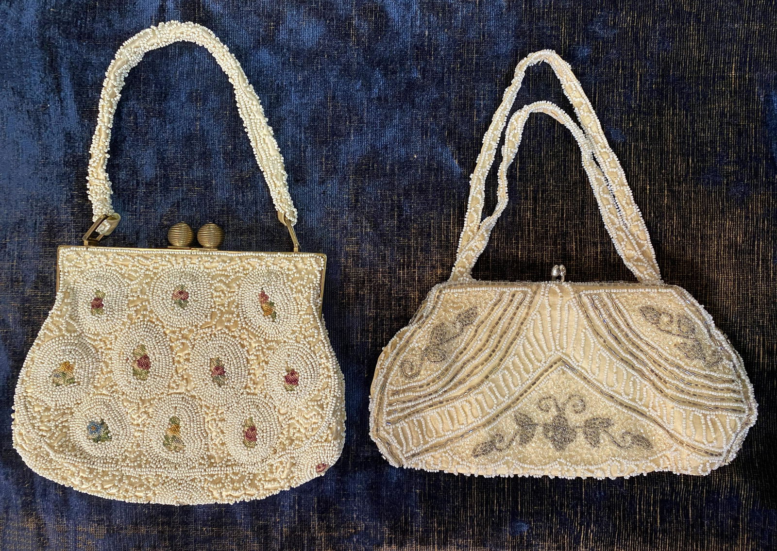 2 Art Deco Beaded Flapper Purses (1 of 4)