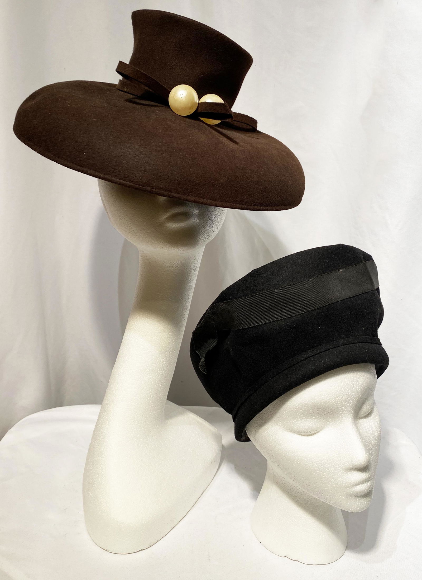 2 World War 2 Era Ladies Hats (1 of 5)