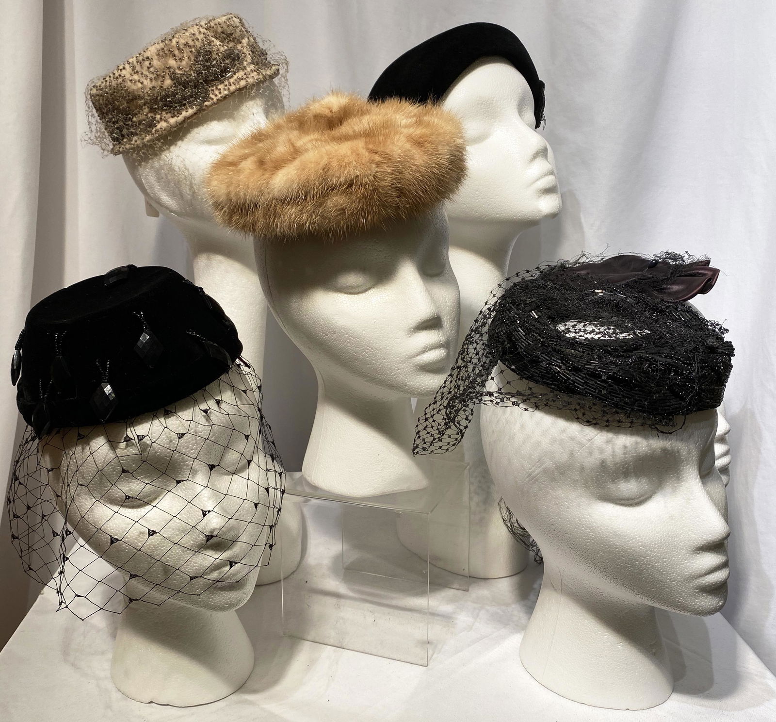 5 Post War Ladies Hat Collection (1 of 5)
