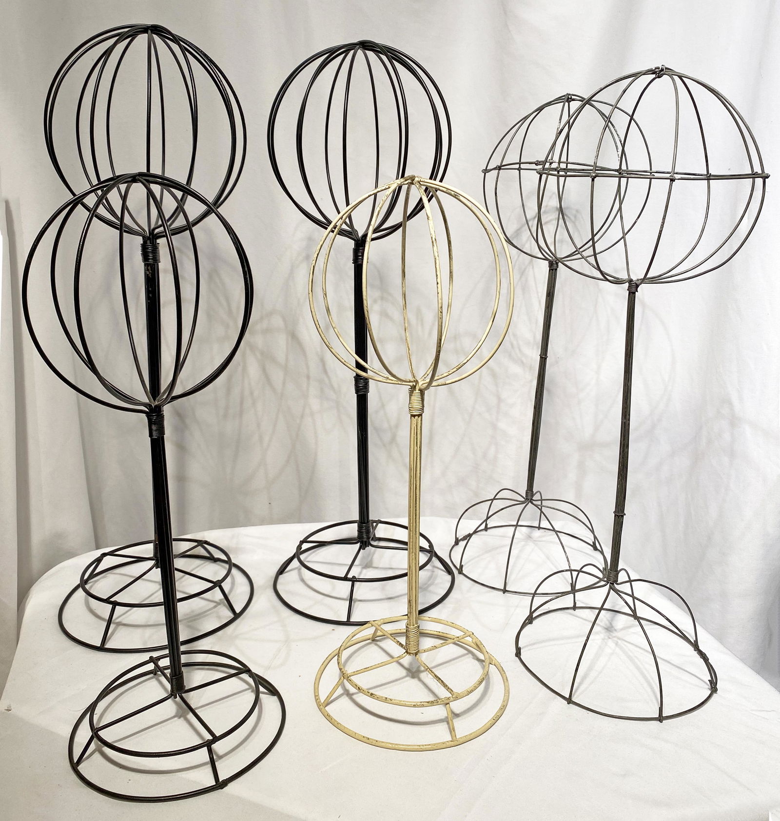 Collection 6 Wire Hat Stands (1 of 1)