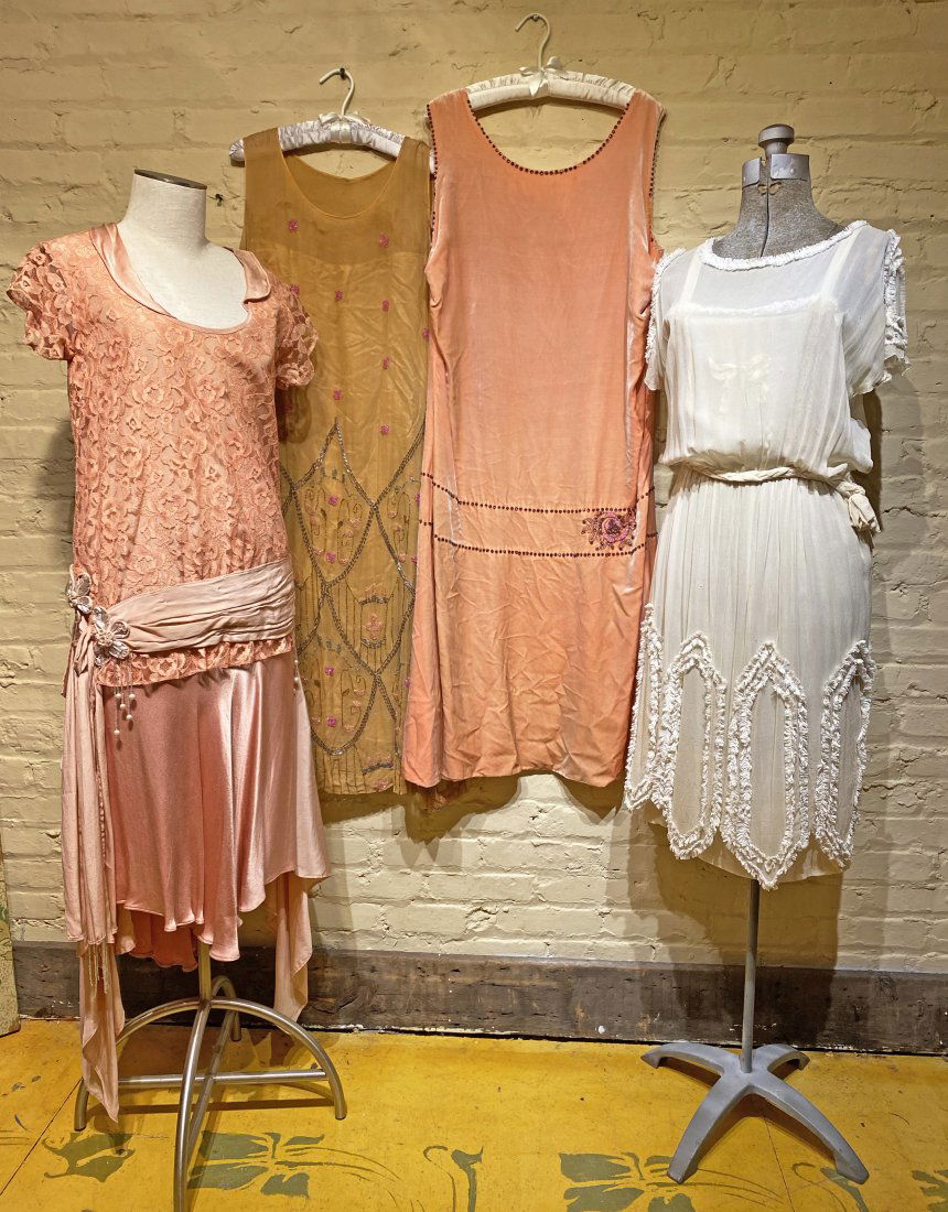 Collection 4 Flapper Dresses & White Art Deco (1 of 4)
