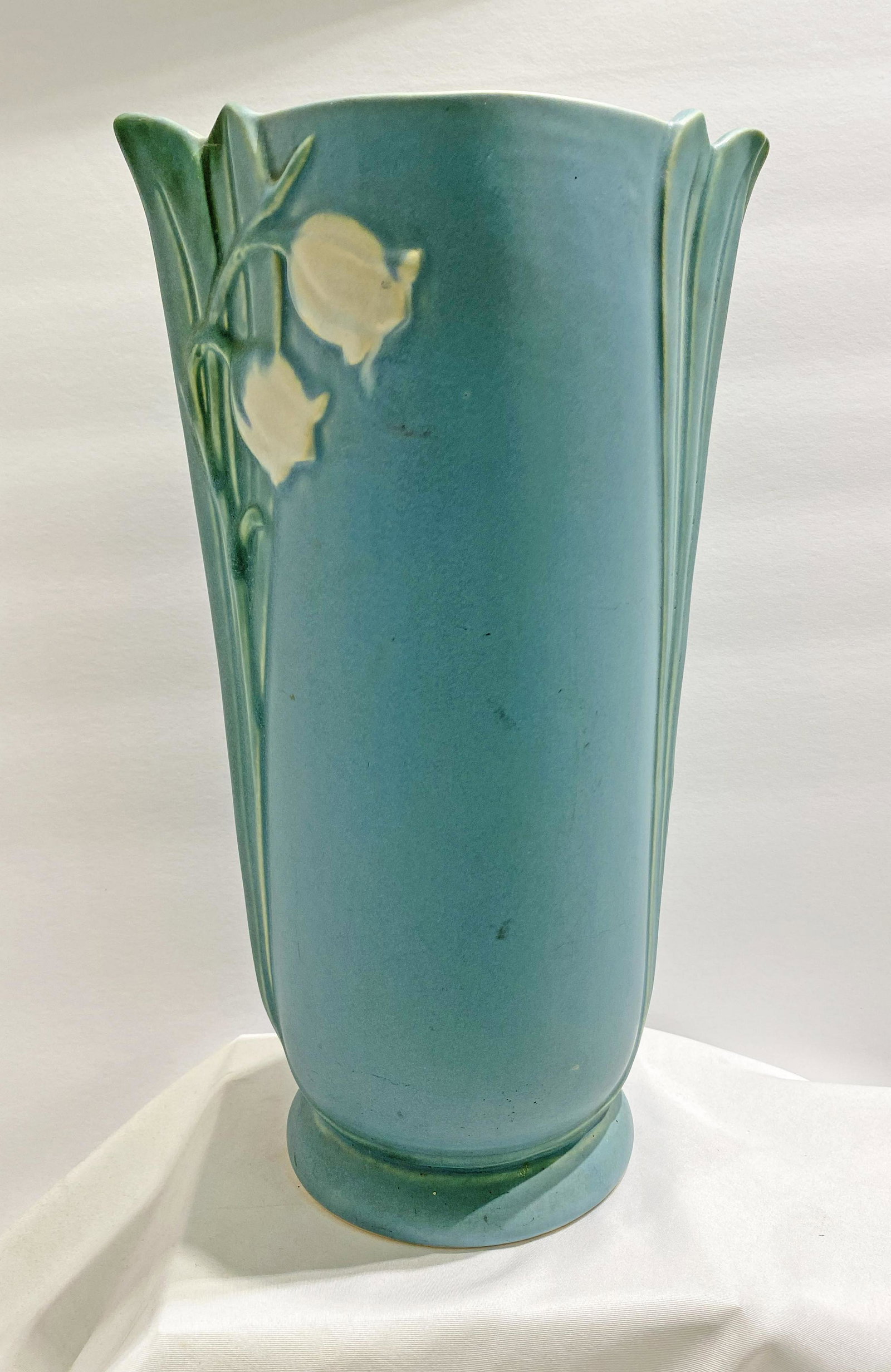 Tall Arts & Crafts Weller Vase: almost 12.25 inches tall