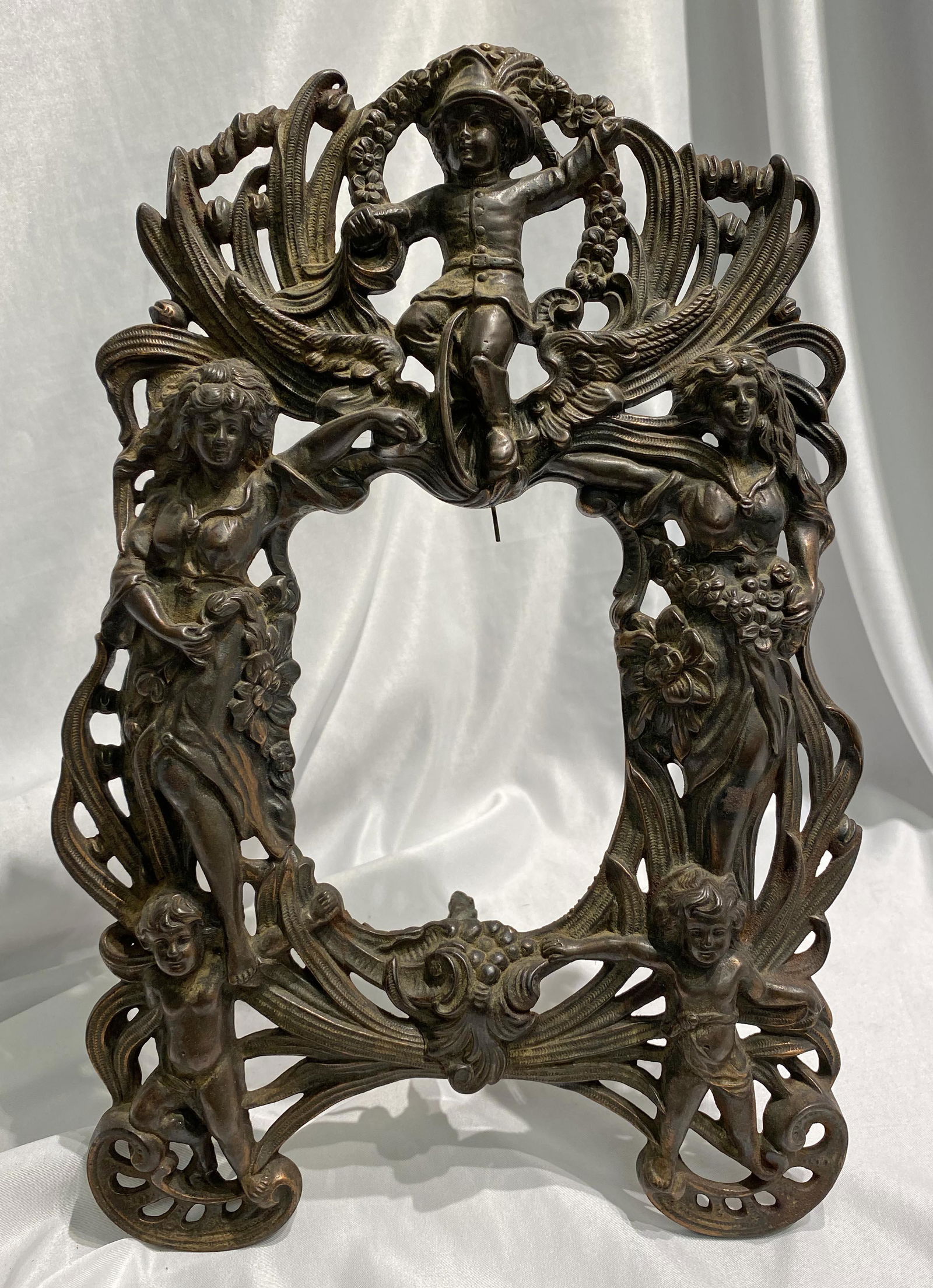 Extremely Ornate Victorian Figural Frame (1 of 5)