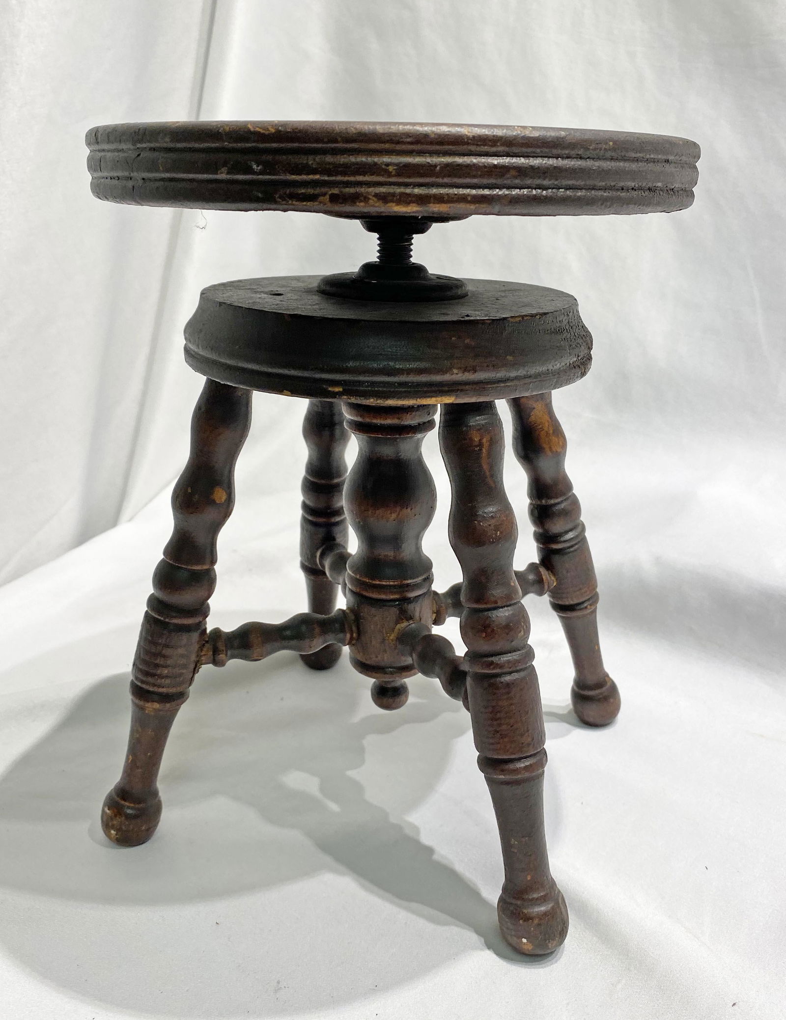 Antique Child Size Piano Stool (1 of 5)