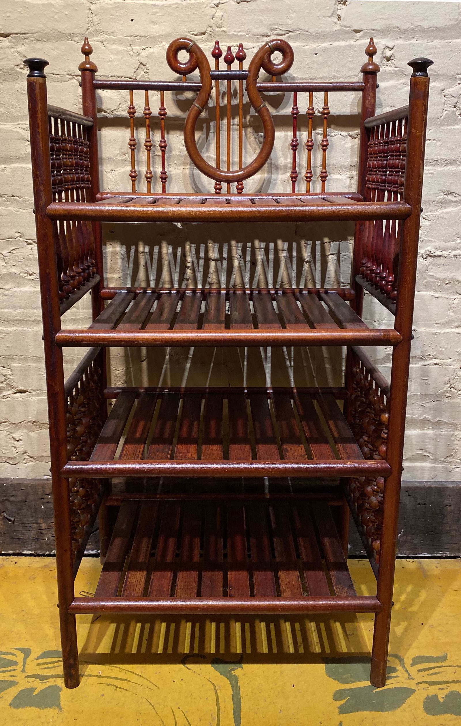 Victorian Stick & Ball Music Shelf (1 of 4)