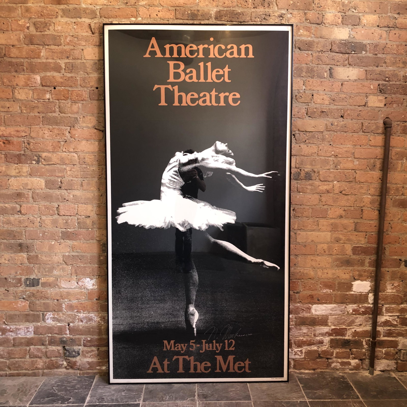 American Ballet Theatre Met Poster Natalia Makorova (1 of 8)