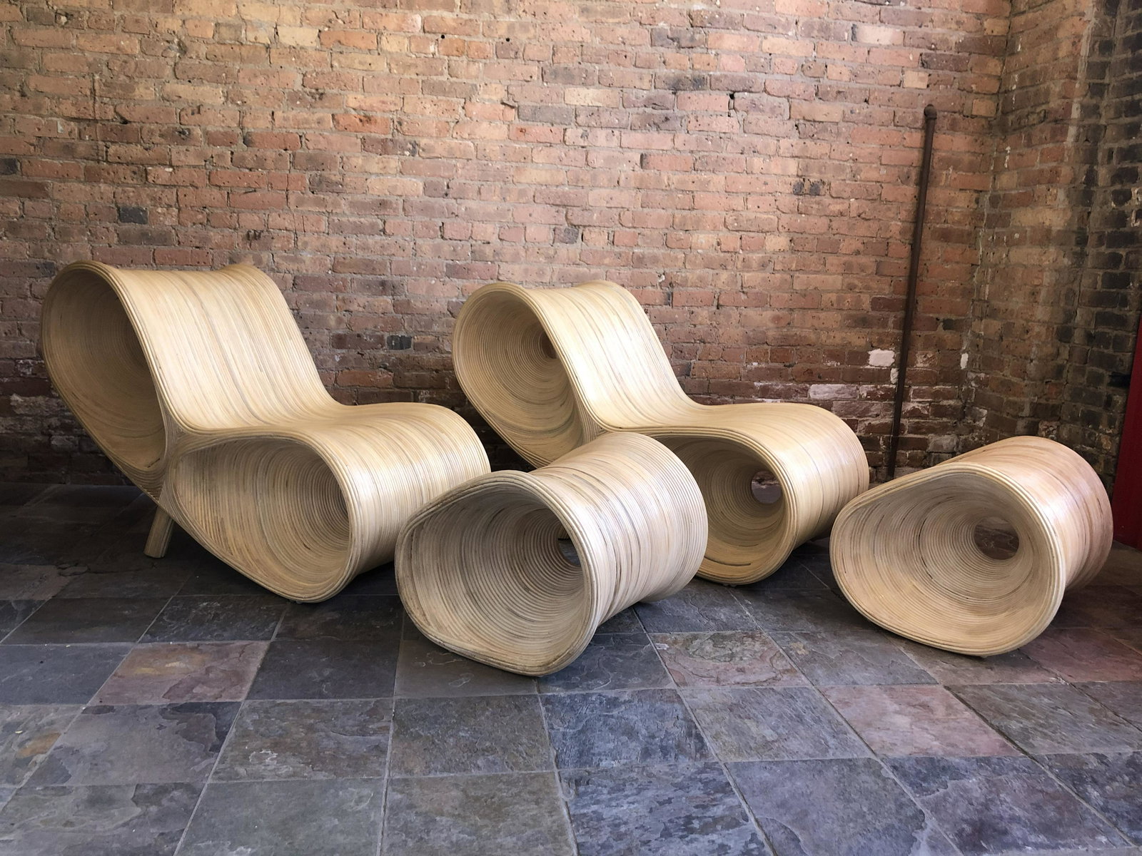 Pencil Reed Chaise Lounge Chair imo Betty Cobunpue (1 of 7)