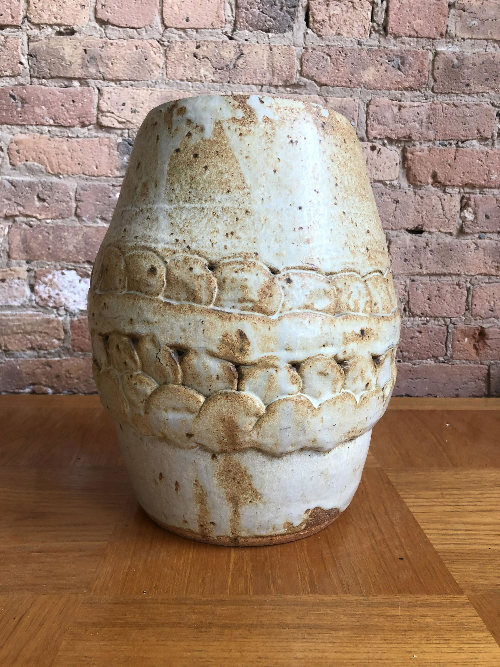 Post Modern Large Pottery Vase (1 of 4)