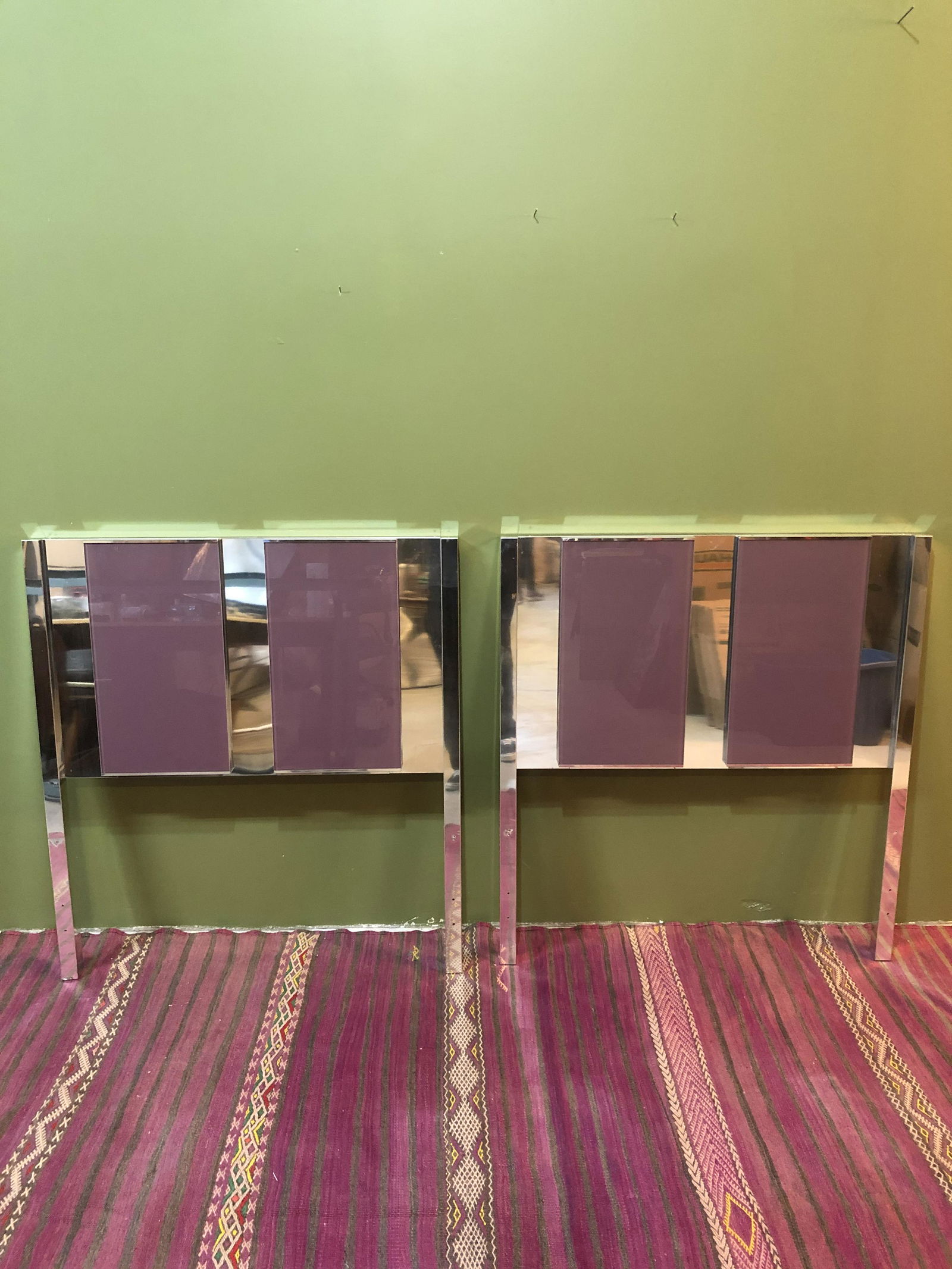 Milo Baughman Headboards (1 of 2)