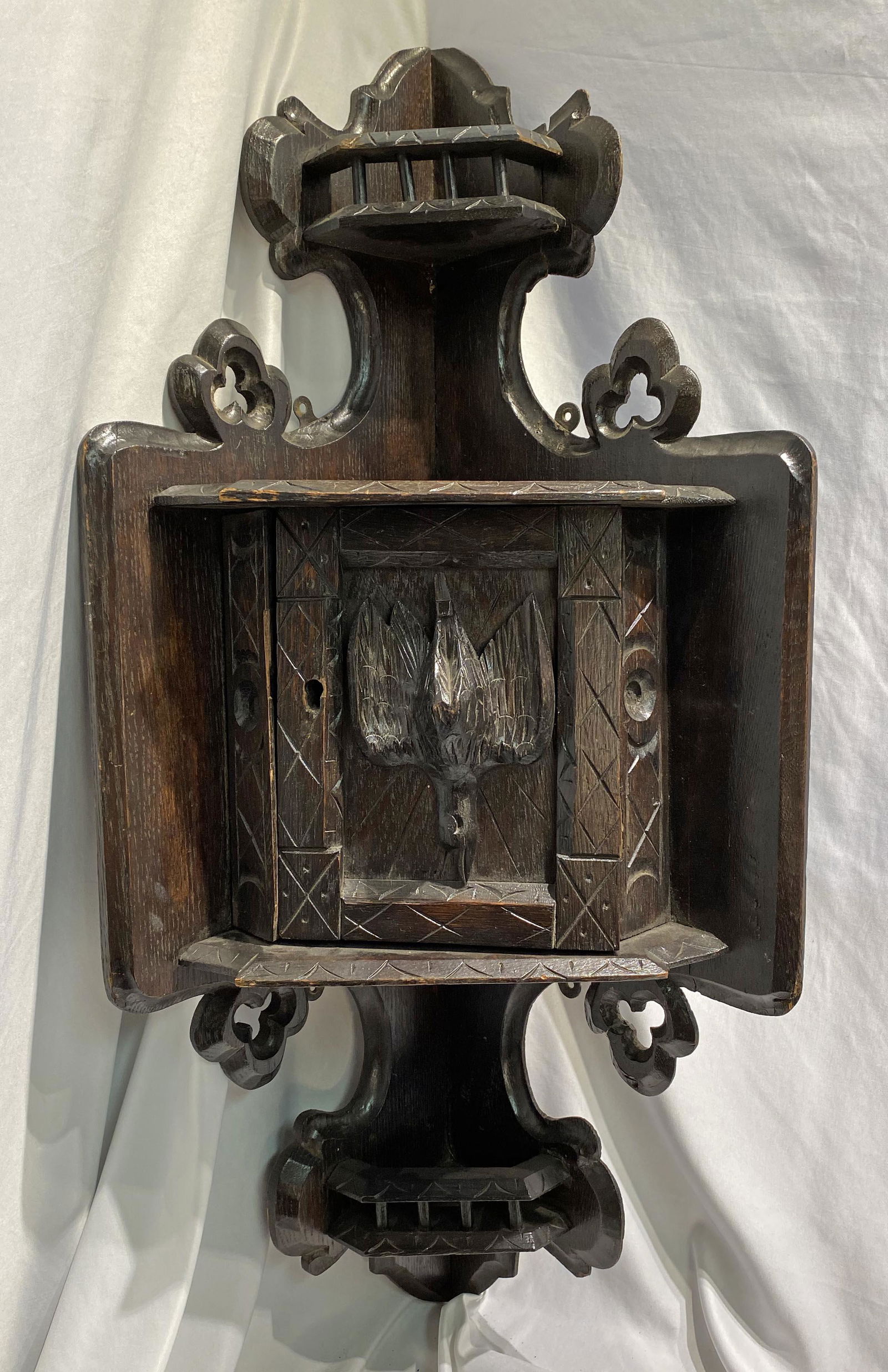 Ornate Eastlake Victorian Corner Cabinet wedding gift (1 of 7)