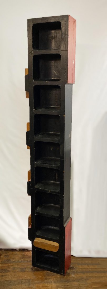 Large Early 19th c Wood Foundry Mold (1 of 4)